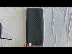 Γκρίζα μαύρη ηλεκτρική κουβέρτα