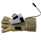 Χειμερινά θερμικά USB ηλεκτρικά θερμαινόμενα γάντια εξωτερική οδήγηση θερμαινόμενα γάντια
