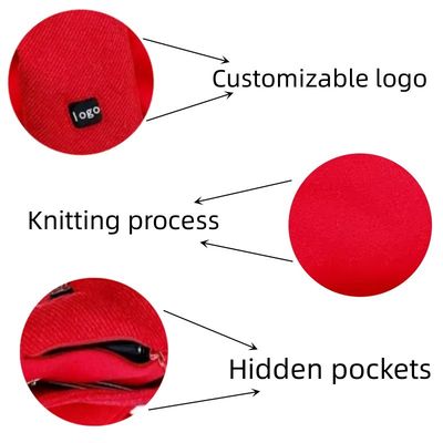 Προσαρμόστε το USB Far Infrared Heating Scarf που διαθέτει θερμαντικό στοιχείο γραφενίου και πλέσιμο ύφασμα για μακροχρόνια ζεστασιά και άνεση