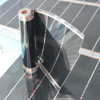 Ηλεκτρική θερμαντική ταινία από γραφένιο, διαφανής έξυπνος έλεγχος θερμοκρασίας, σταθερή θερμοκρασία άνεση Ηλεκτρικό θερμαντικό στοιχείο