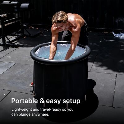 Παγωμένο μπάνιο κρύο μπάνιο με ανθεκτική ακρυλική κατασκευή, ενεργειακή ψύξη και φιλική προς το χρήστη επαφή για φυσιοθεραπεία