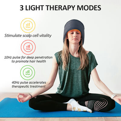 660nm Cap Hair Growth LED Therapy και 270 Led Cap Therapy με κόκκινο φως