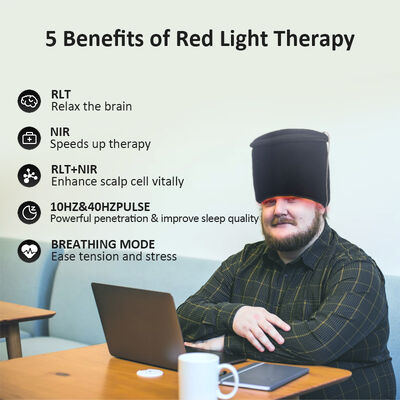 660nm Cap Hair Growth LED Therapy και 270 Led Cap Therapy με κόκκινο φως