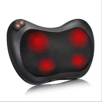 OEM ODM Custom Comfortable Electric Heating Massage Neck Pillow Ergonomic Orthopedic Cervic Contour Head Woven U-shape Airplane