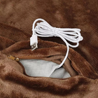 Φοριέται ηλεκτρικά θερμαινόμενα ρούχα Σάλι USB Φόρτιση 50 μοιρών Λούτρινο Υλικό ODM