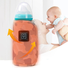 Βελκρό τύπου μπουκάλι μωρού θερμοφόρος ODM sheerfond USB φόρτιση
