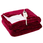 Ηλεκτρική θερμαινόμενη κουβέρτα που πλένεται ομοιόμορφα θερμότητας με 5 φύλλα γραφενίου OEM
