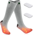 Ηλεκτρικές κάλτσες θερμαντικού ποδιού 45 μοιρών Υλικό μεμβράνης γραφενίου 3 Επιπέδων Έλεγχος