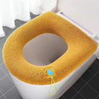 Αποσπώμενο κάλυμμα ζεστού καθίσματος τουαλέτας Πλενόμενο φερμουάρ Τύπος ODM