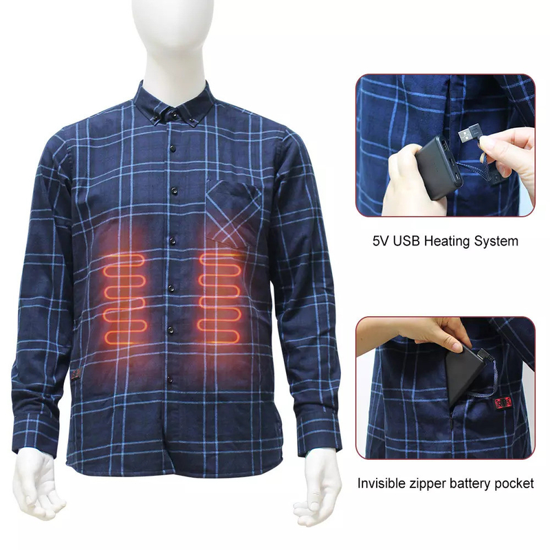 Sheerfond θερμαινόμενο μακρυμάνικο πουκάμισο, θερμαινόμενο εσώρουχο φανέλας Odm