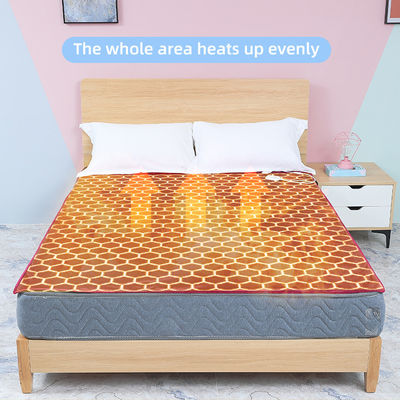 Ηλεκτρική κουβέρτα με θερμοκρασία με πολλαπλές ρυθμίσεις θερμοκρασίας και χαρακτηριστικά ασφαλείας για ασφαλή και άνετα