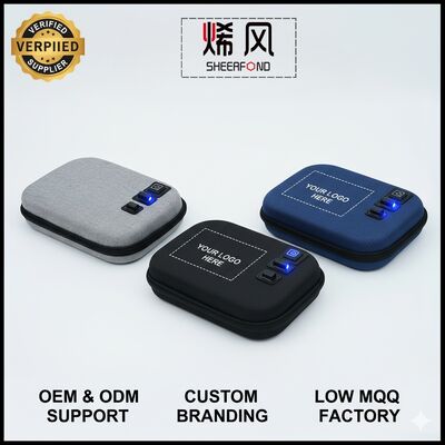 Φορητή αναδιπλούμενη τσάντα θέρμανσης τροφίμων με επένδυση από φύλλο αλουμινίου ποιότητας τροφίμων και τεχνολογία θέρμανσης που τροφοδοτείται από USB για οποιαδήποτε στιγμή